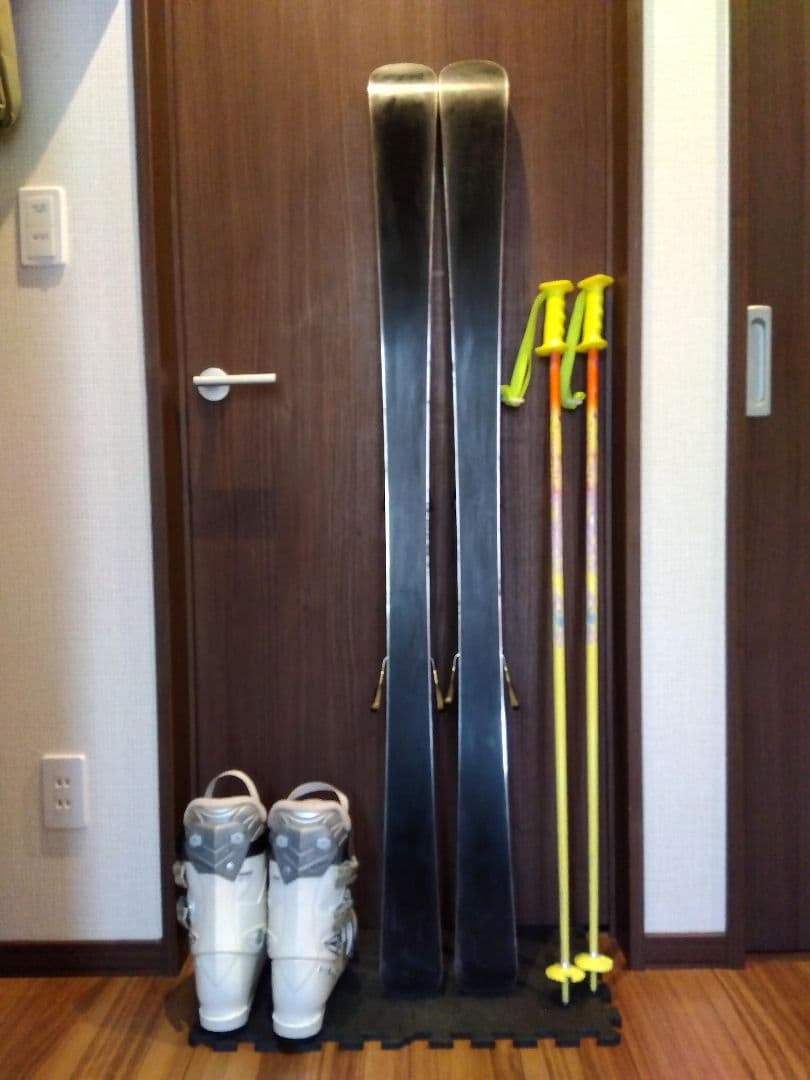 ★お買い得品★ KASTLE レディース用 スキーセット メンテ・WAX済み✔