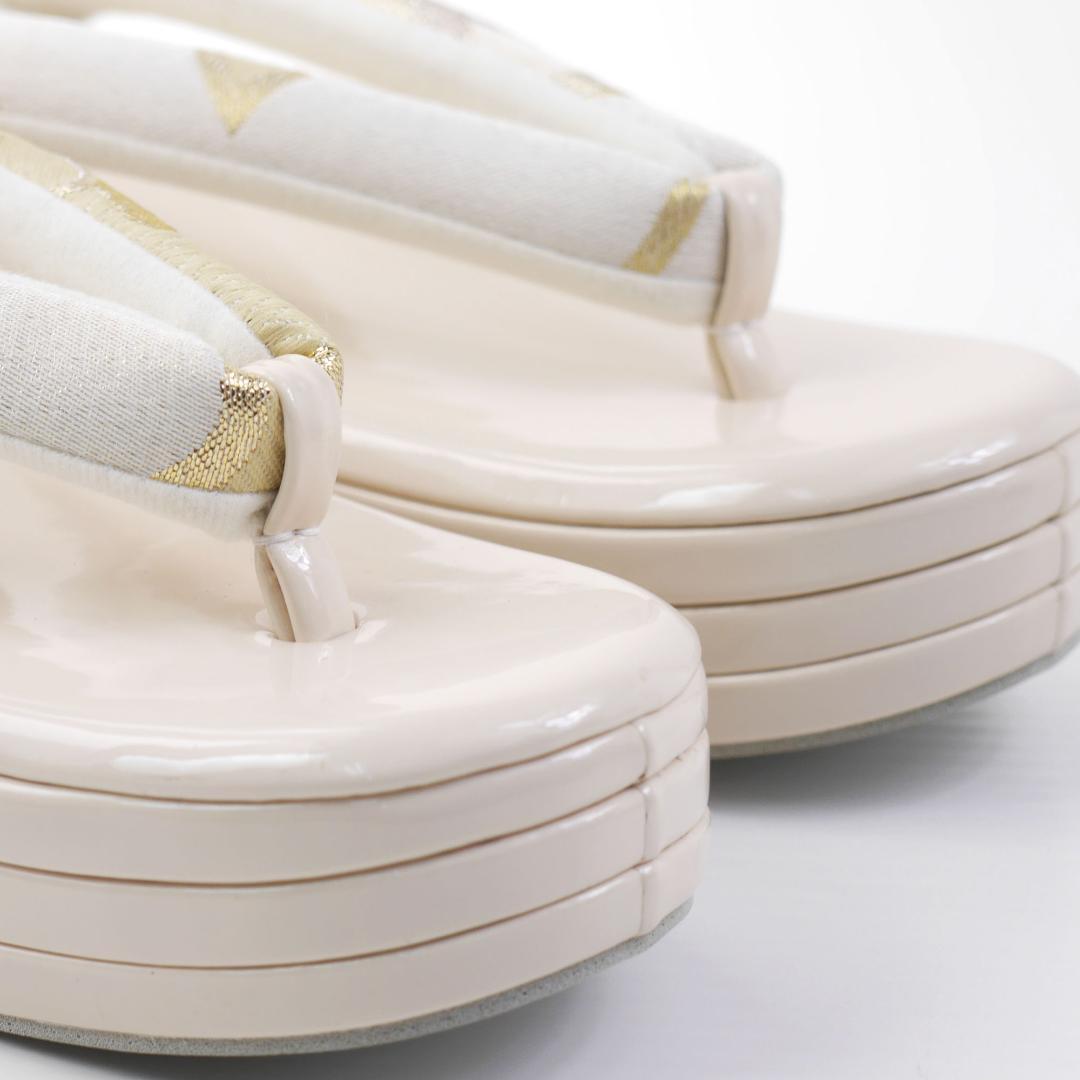 和装 草履バッグセット 振袖 成人式 厚底 ヒール草履 uzouri94-4