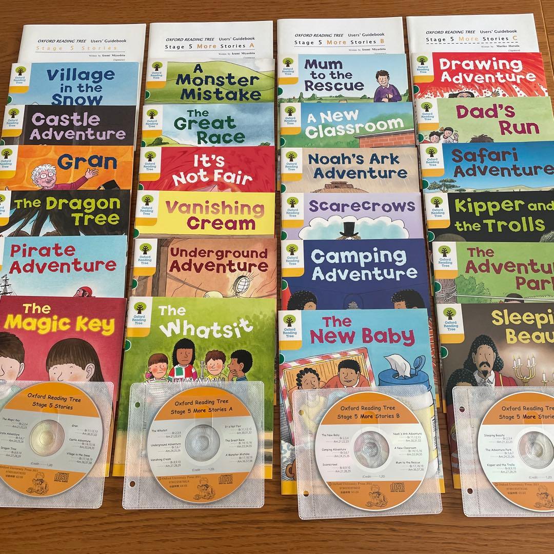 オックスフォード　リーディング・ツリー Stage 5 CDパック　4セット