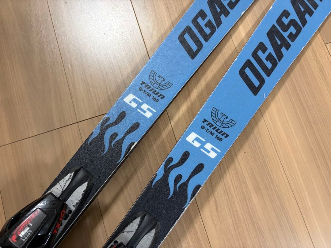 ★24年モデル★オガサカ スキー板 トライアン G.TEAM/M 160m