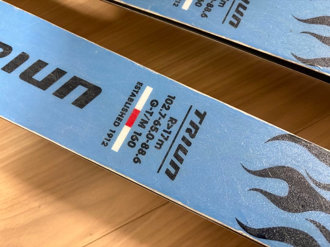 ★24年モデル★オガサカ スキー板 トライアン G.TEAM/M 160m