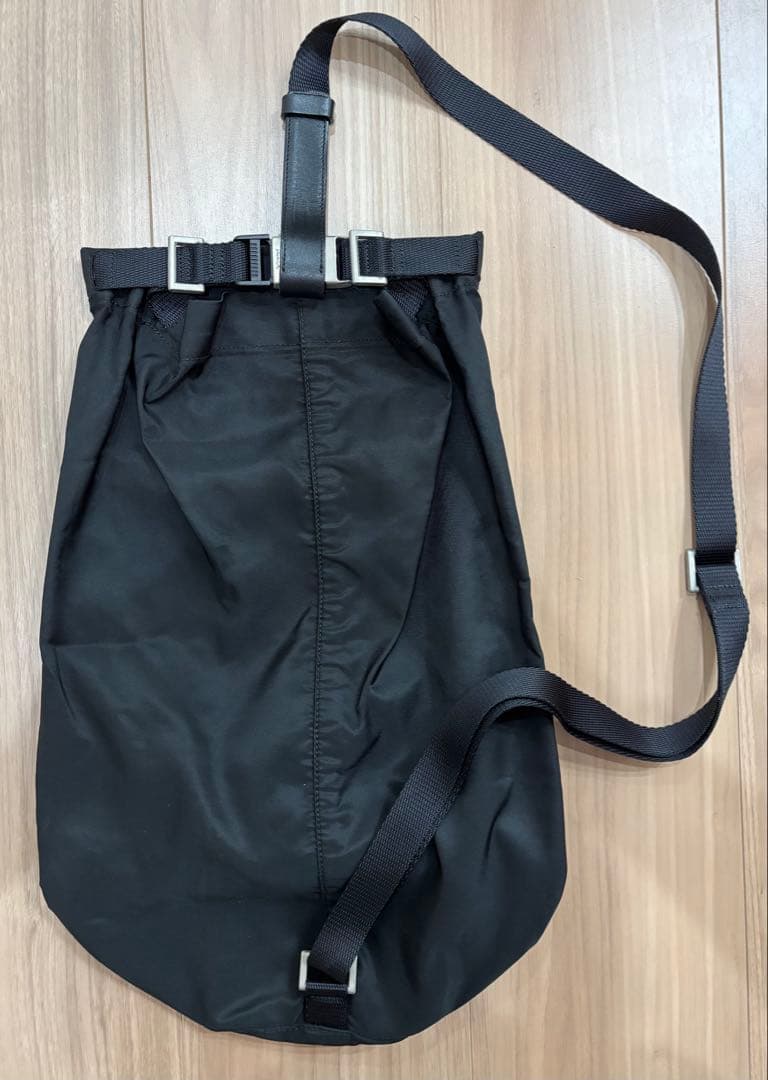 f*様 PRADA プラダ ナイロン ショルダーバッグ 巾着 ボディバッグ プラ