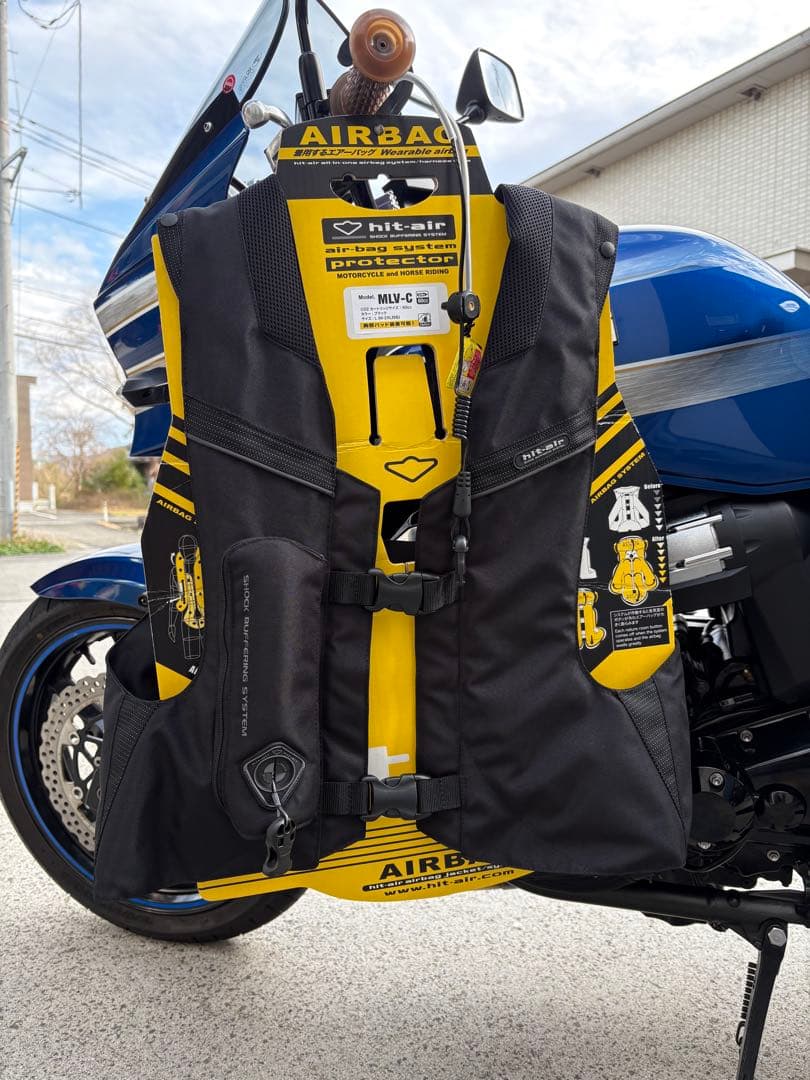 hit-air MLV-C エアバッグプロテクター 60cc ブラック