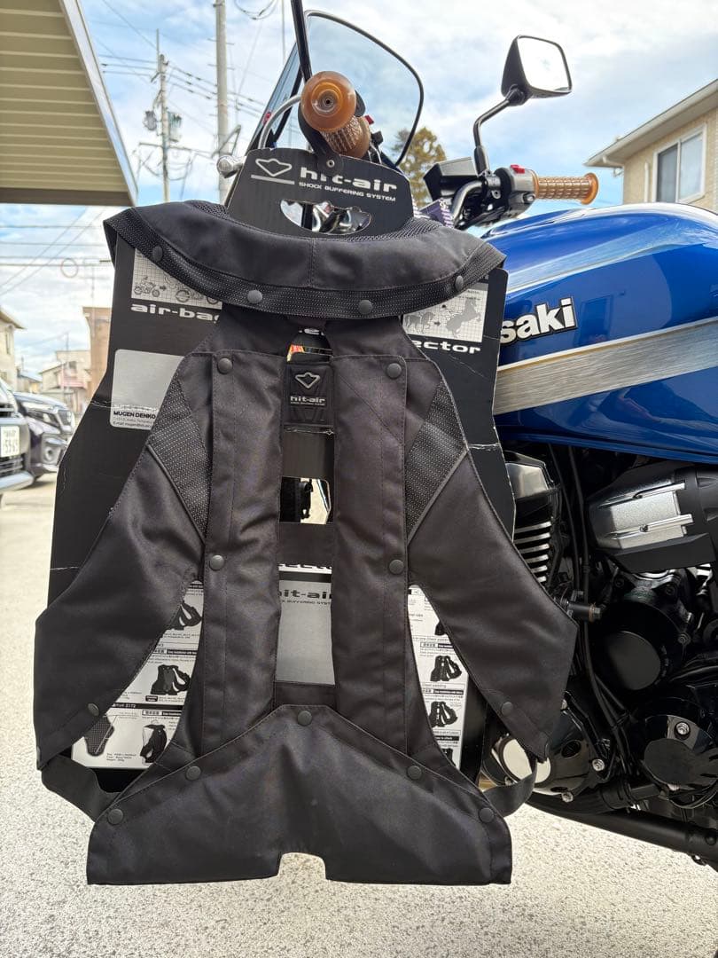 hit-air MLV-C エアバッグプロテクター 60cc ブラック