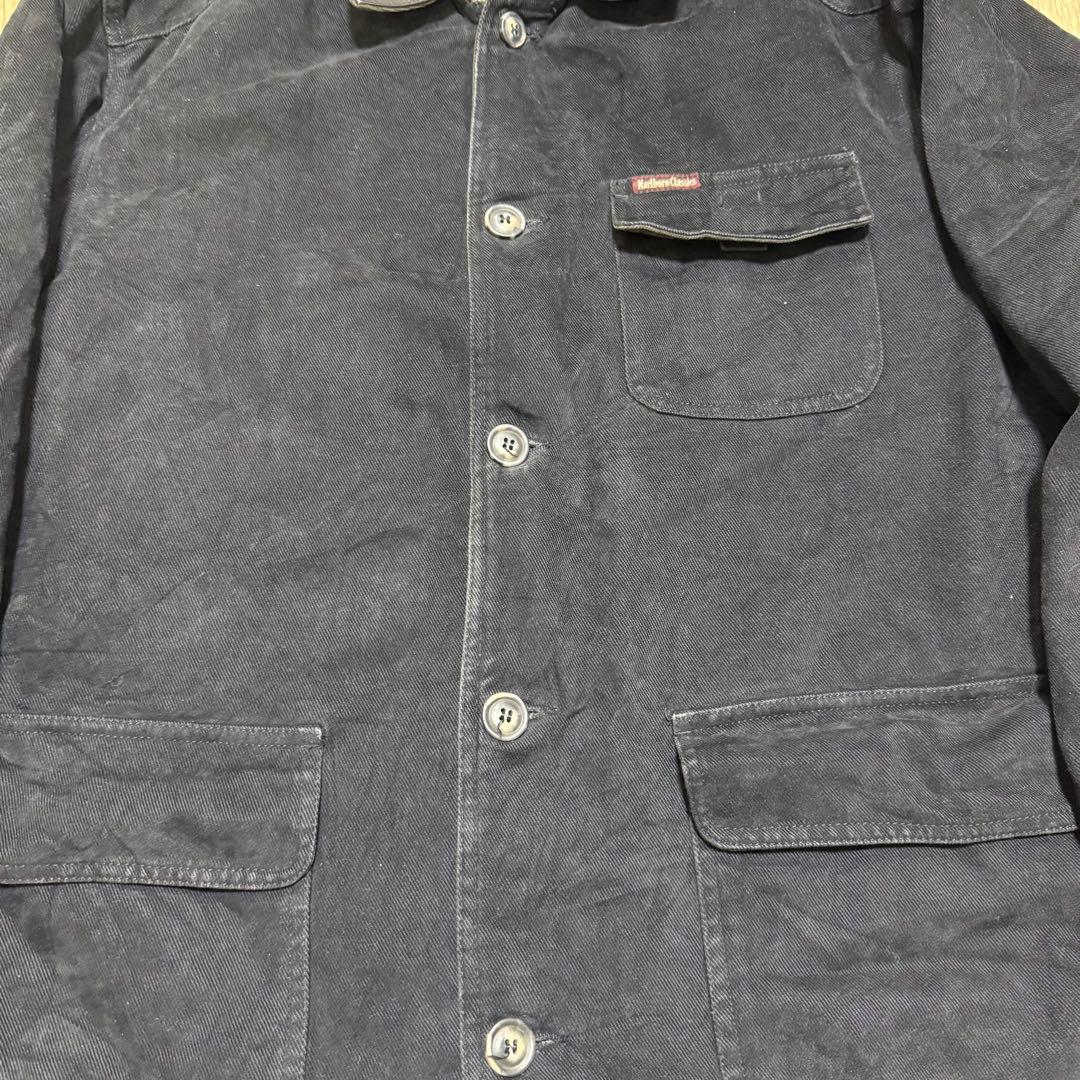 Marlboro Classics カバーオール 90s マルボロ 襟レザー