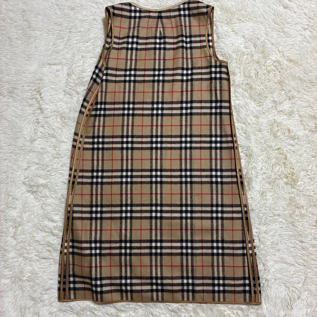 着丈114cm 英国製　玉虫色　バーバリー　トレンチコート　ライナー　ベルト