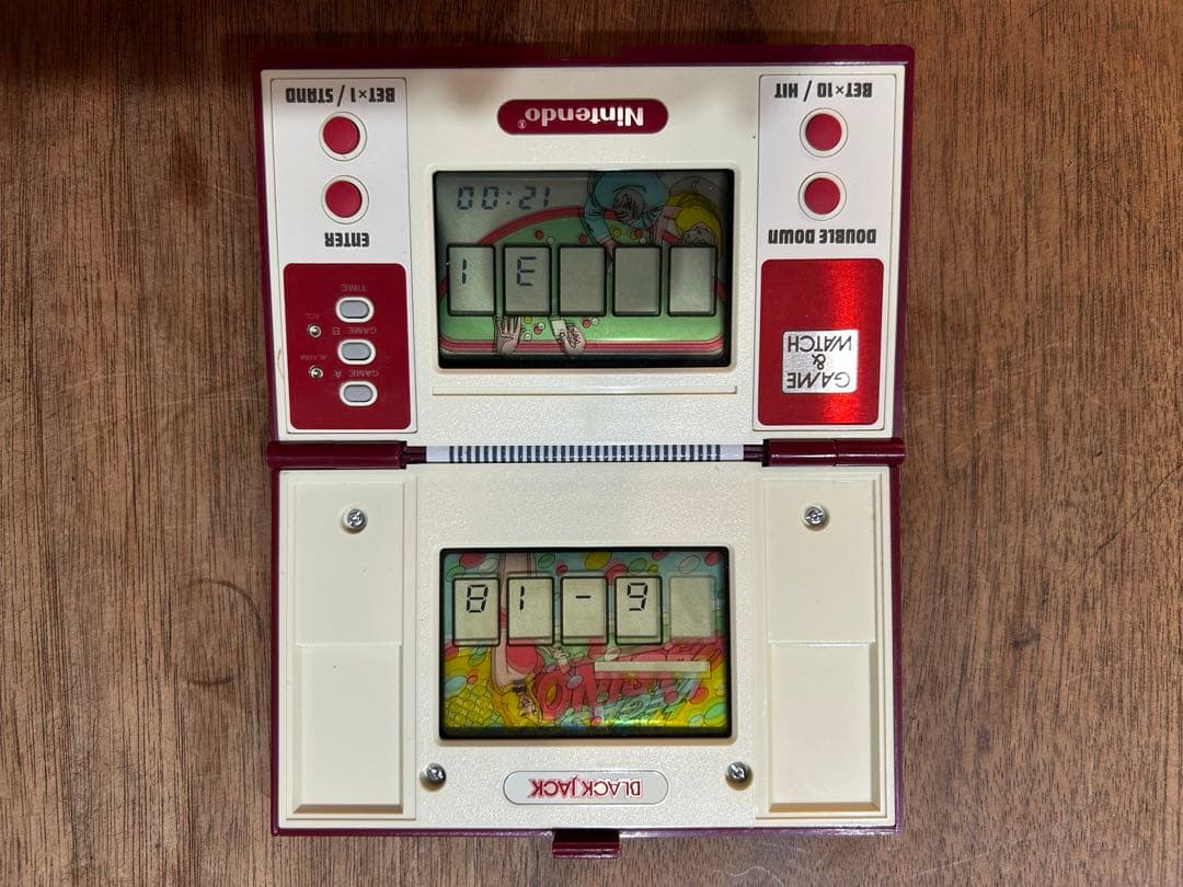 Nintendo Blackjack ゲームウォッチ　ブラックジャック