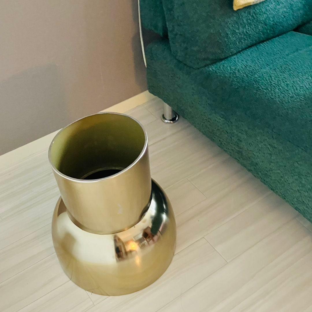 ZARA  ザラホーム サイドテーブル スツール ゴールド