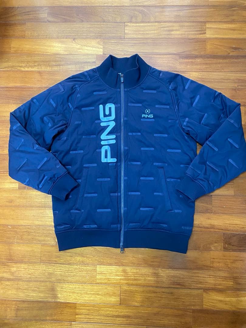 美品PING ネイビージャケット