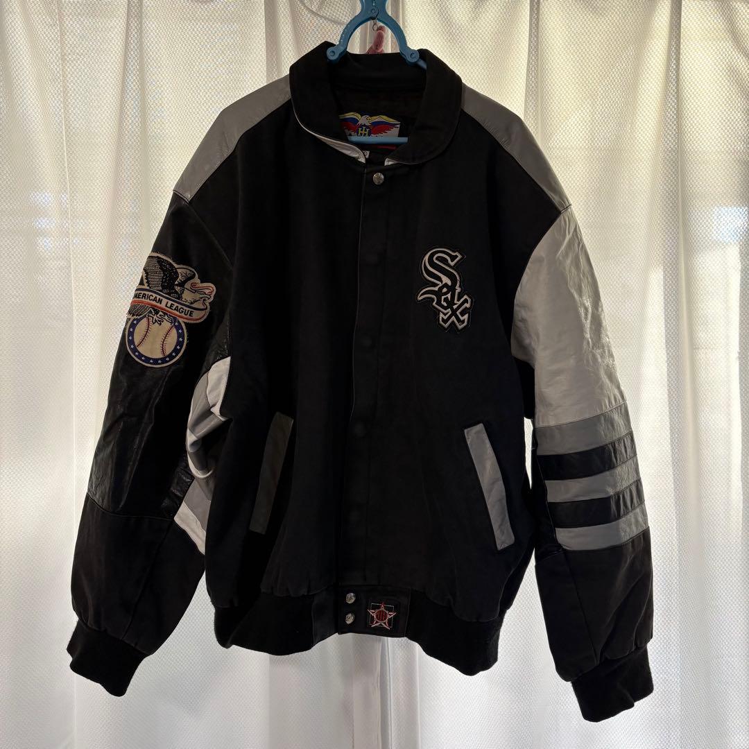 シカゴホワイトソックス スタジャン ブラック/グレー
