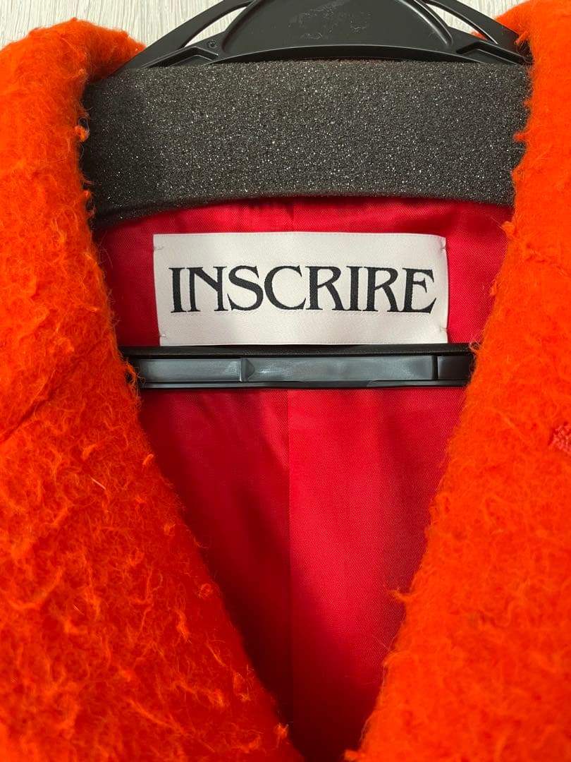 INSCRIRE アンスクリア ウールアルパカコート