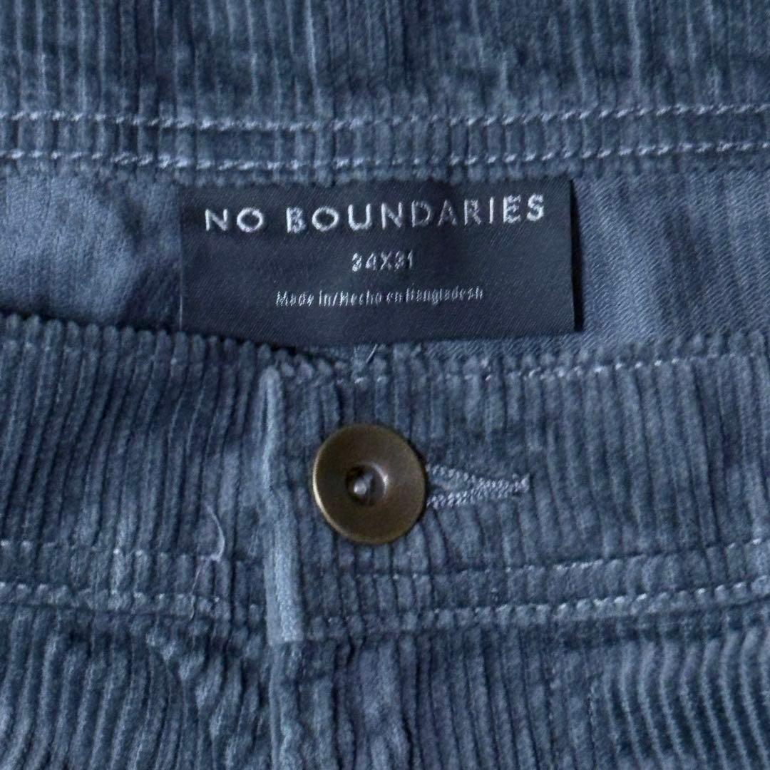 ダブルニー　コーデュロイ ワーク　グレー　　W34 ペインター　カーペンター