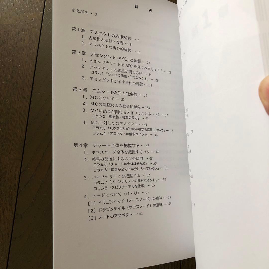 占星術 ホロスコープ リーディング編　ターラ　チラシ付き