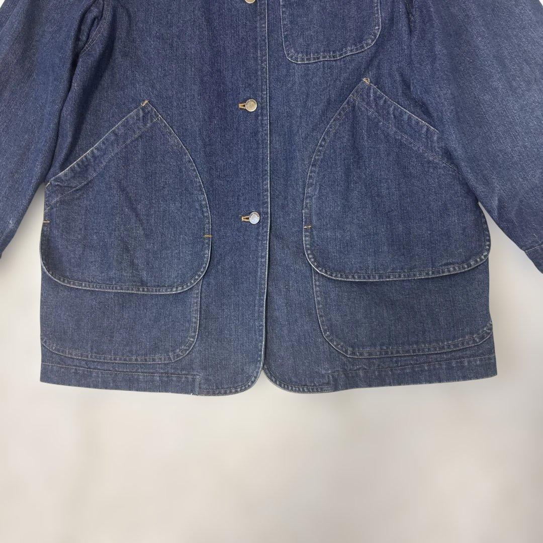 もぐ　カバーオールXL ロゴワッペン　コーデュロイ