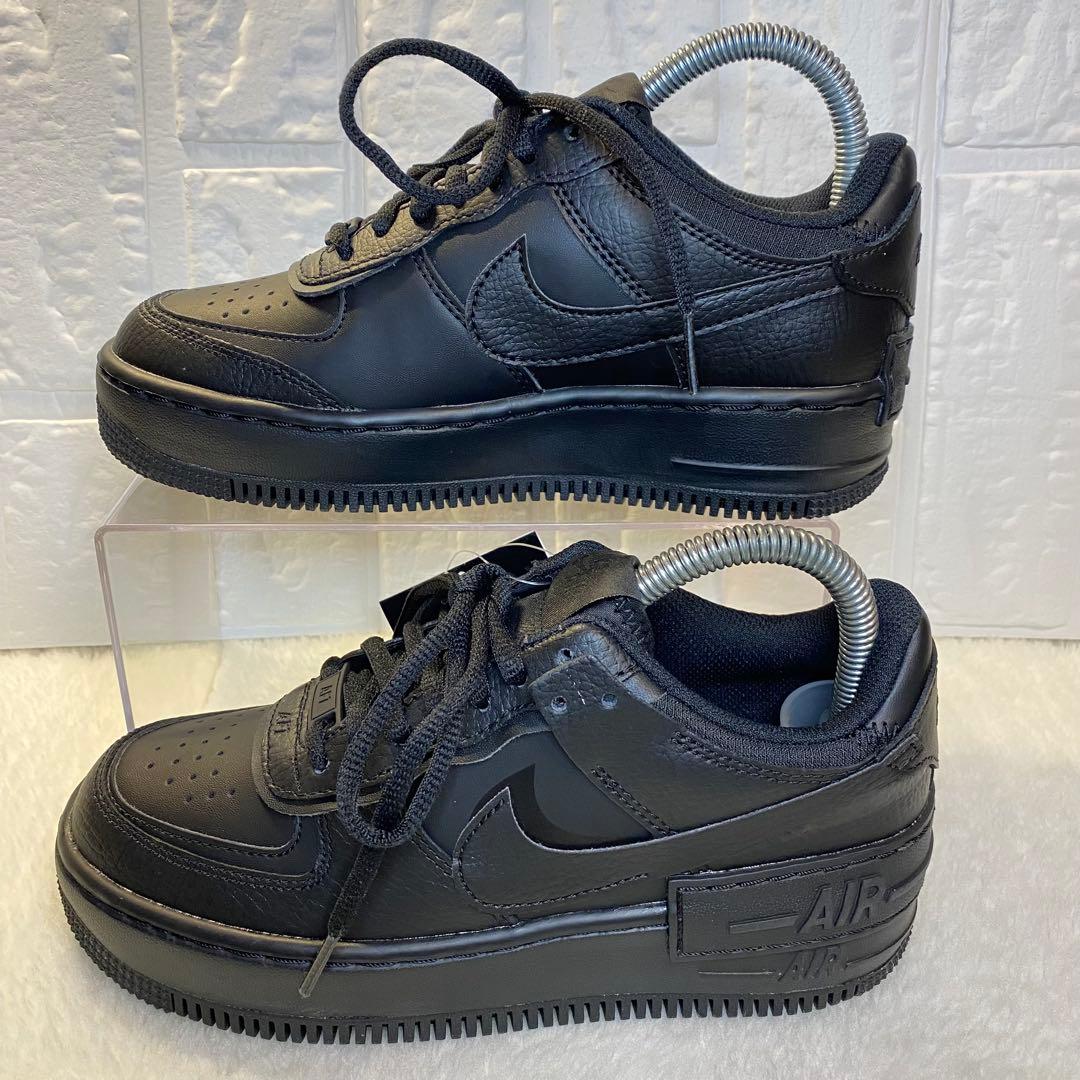 【 新品未使用】NIKE エアフォース1 シャドウ 22.5cm 黒 ナイキ