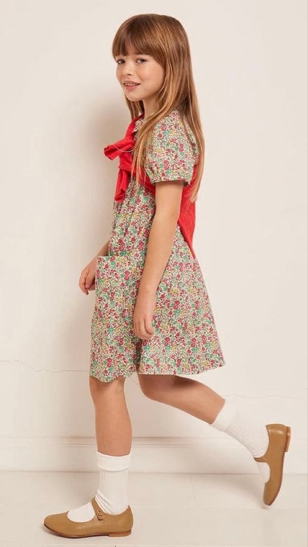 bonpoint スモッキングワンピース　10A