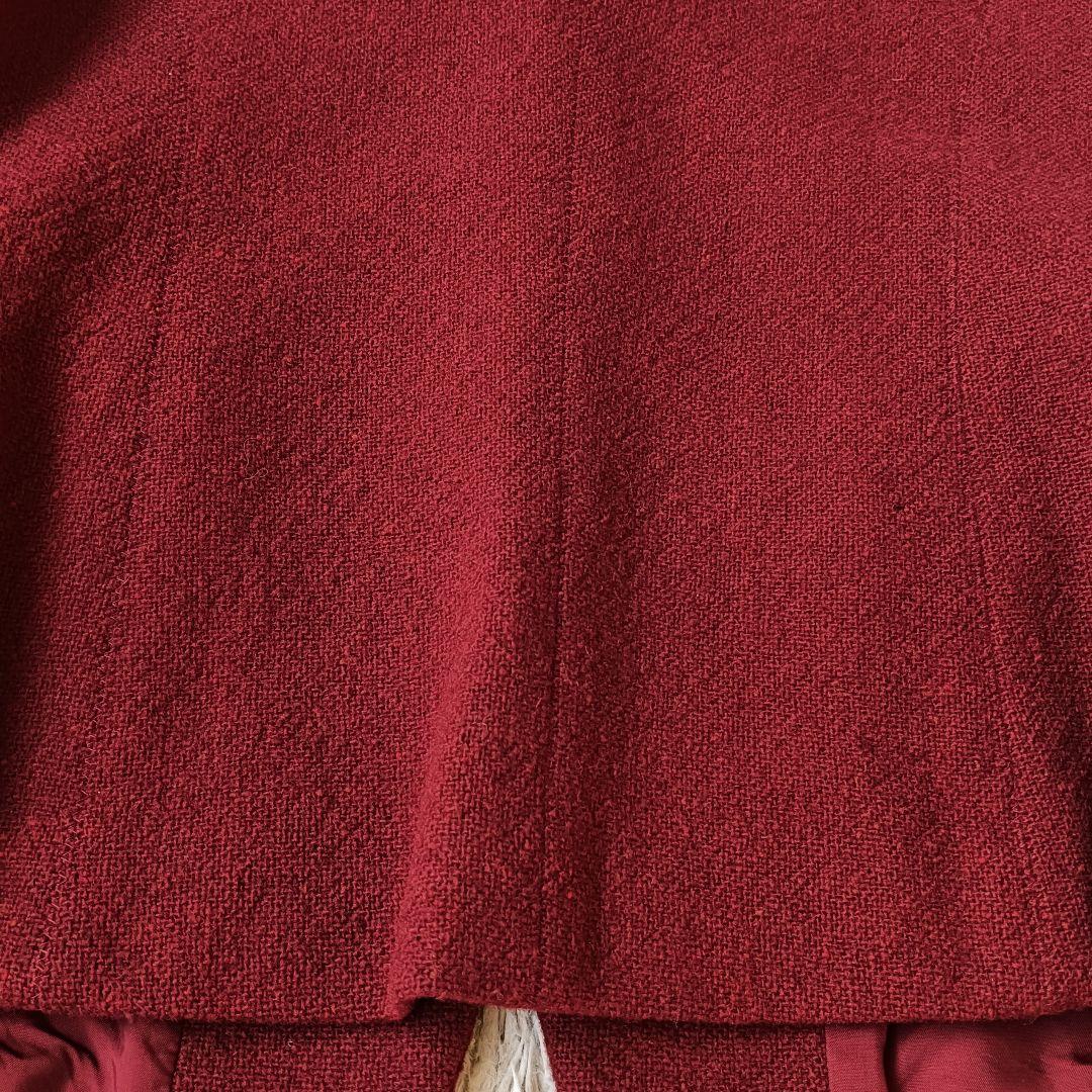 【ヨーガンレール】ウールテーラードジャケット М テラコッタ