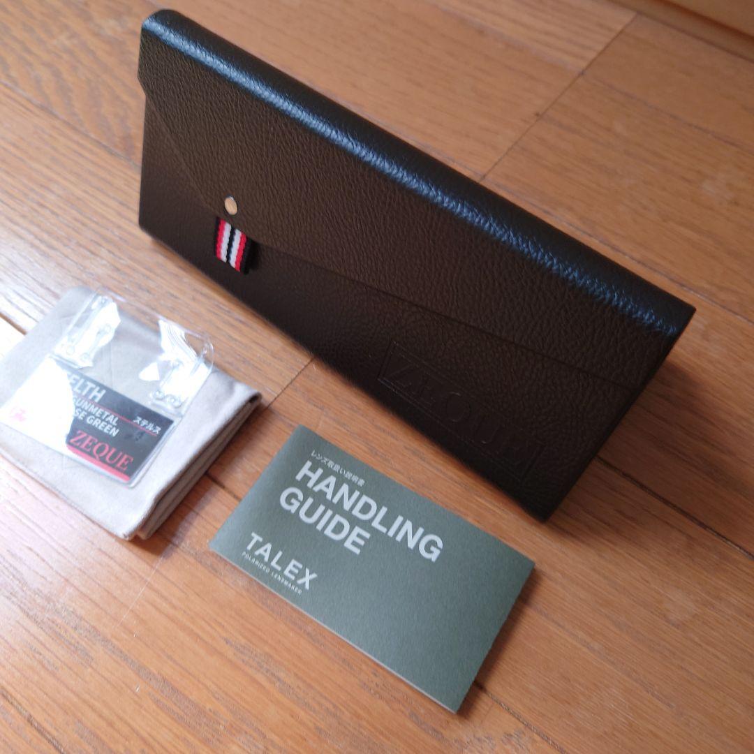 ZEQUE TALEX 偏光サングラス 【新品未使用】F−1932