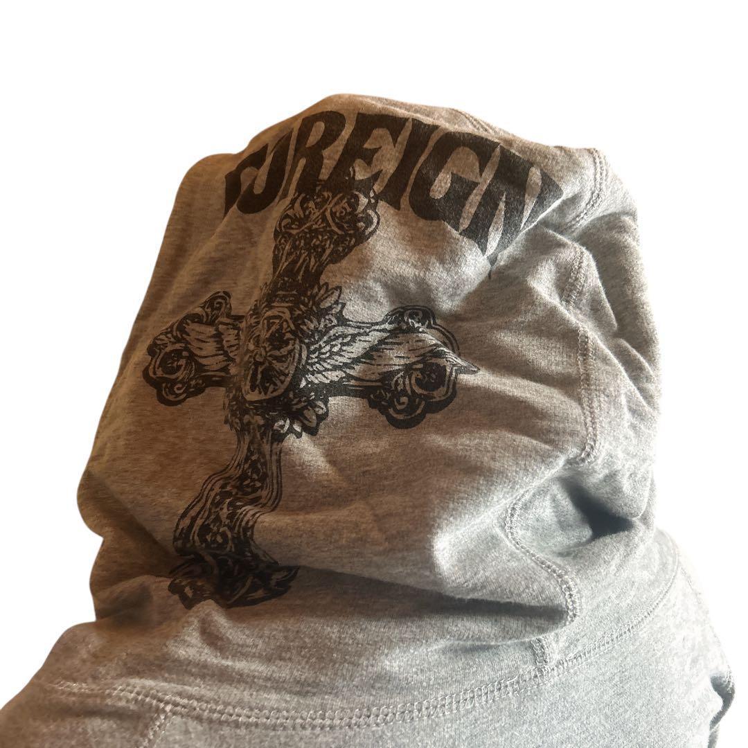 d.i.a ロングパーカー スカル 十字架 平成ギャル y2k ミニワンピ F