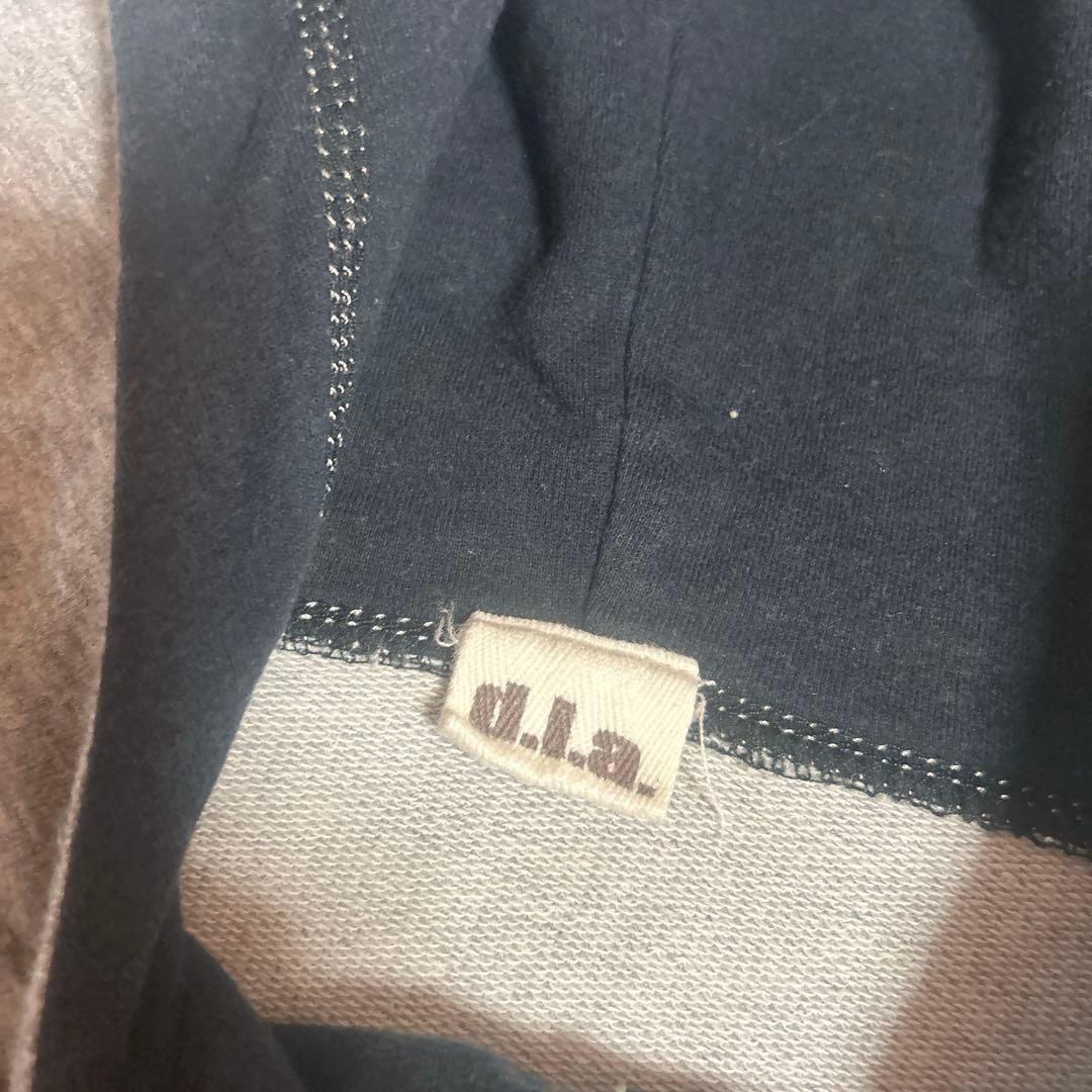 d.i.a ロングパーカー スカル 十字架 平成ギャル y2k ミニワンピ F