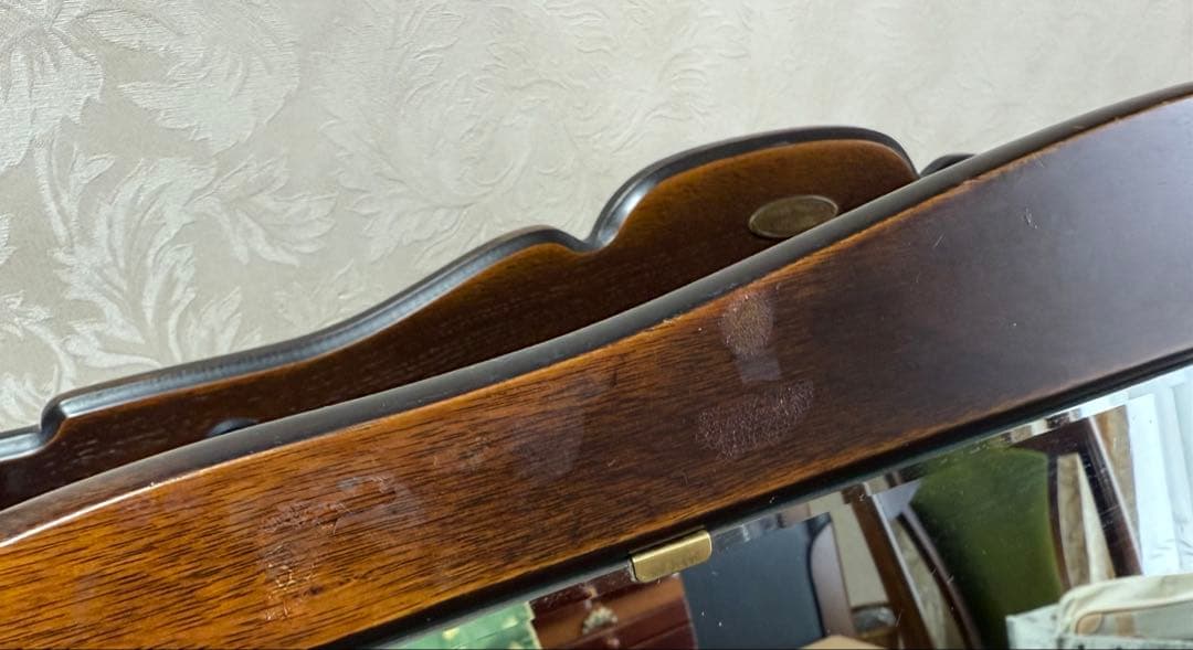 ①【机本体】ATLANTA デスクビューロドレッサ(②引き出し③椅子、出品中)