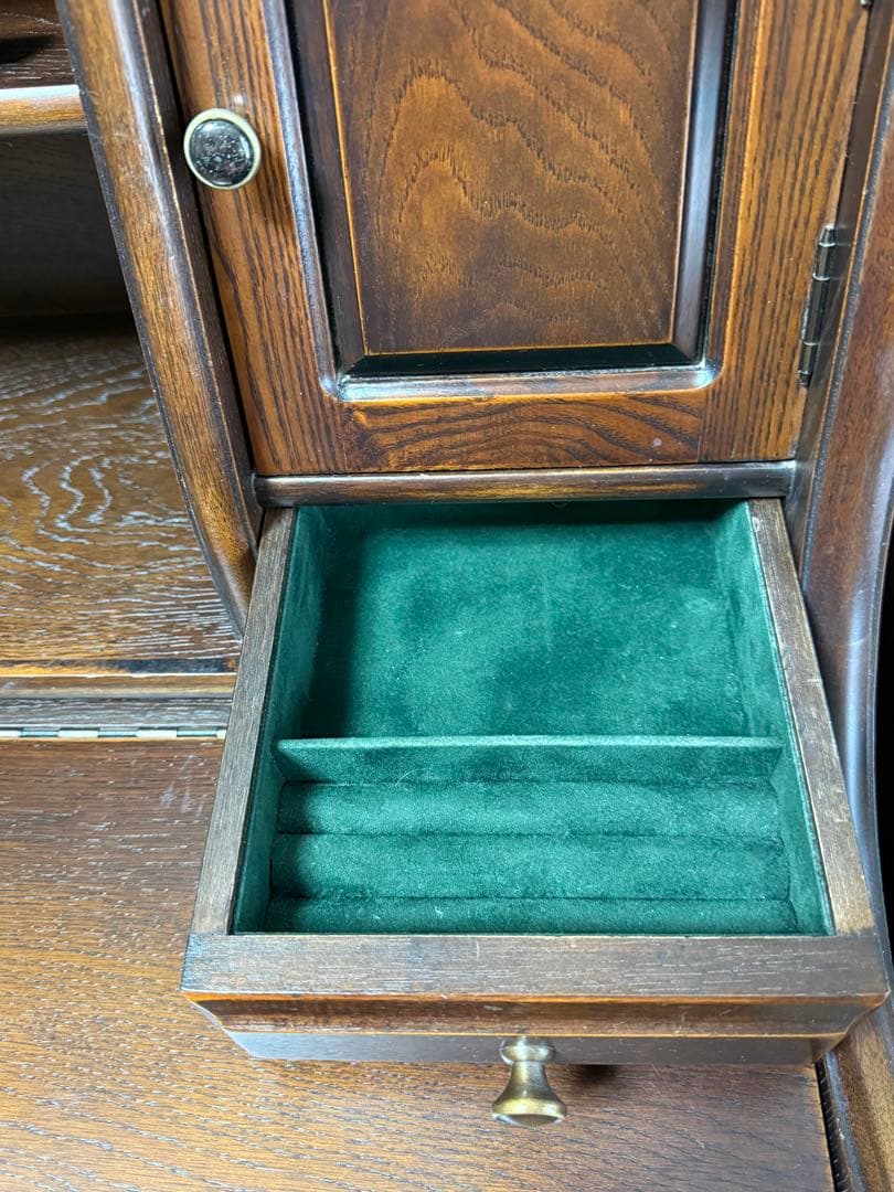 ①【机本体】ATLANTA デスクビューロドレッサ(②引き出し③椅子、出品中)