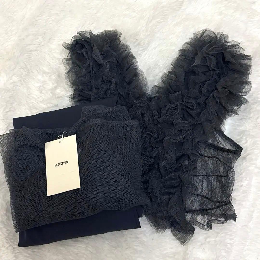 ✅パーティードレス 結婚式 お呼ばれ et.UNiVER alto kana L