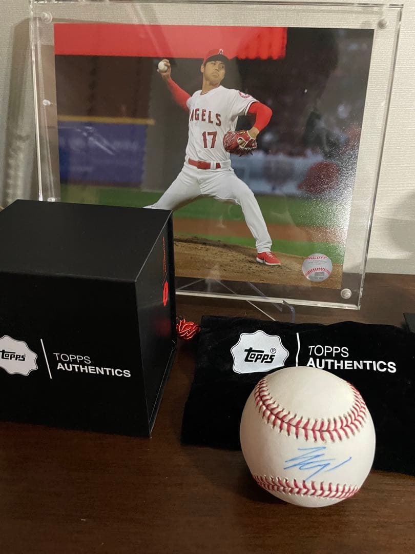 【S】大谷翔平 直筆サインボール 2018年 MLBホログラム