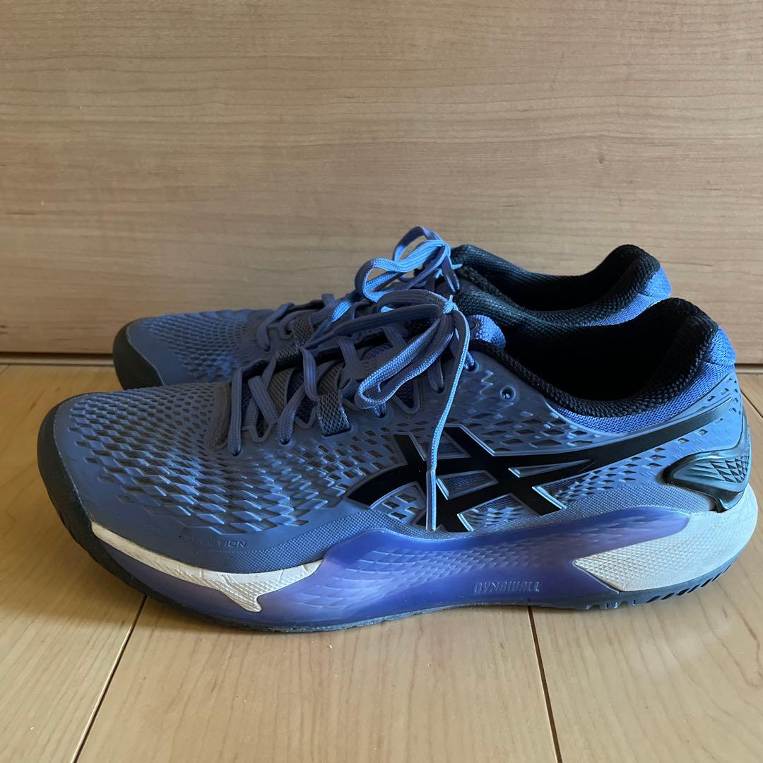 定価1.8万【ASICS】テニスシューズ|オールコート|ゲルレゾリューション9