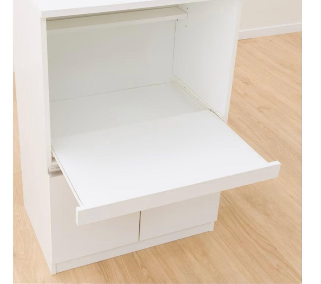 ニトリ レンジ台 フォルムN RE9060 WH