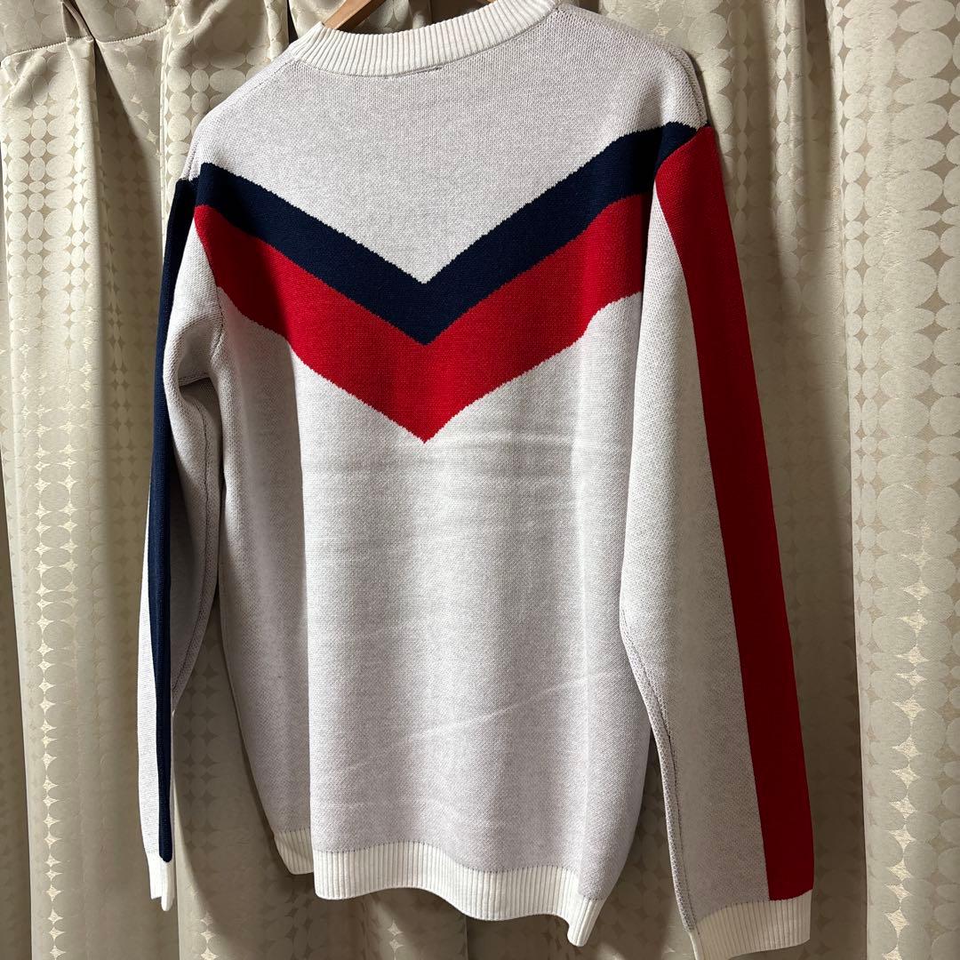 muta marine カシミア混　Vネックニットセーター L