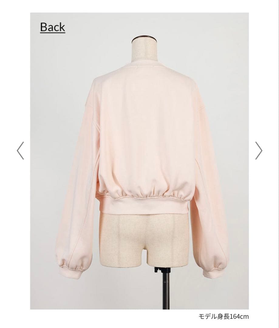 新品　未使用⭐︎FORME⭐︎バルーンショートスウェット