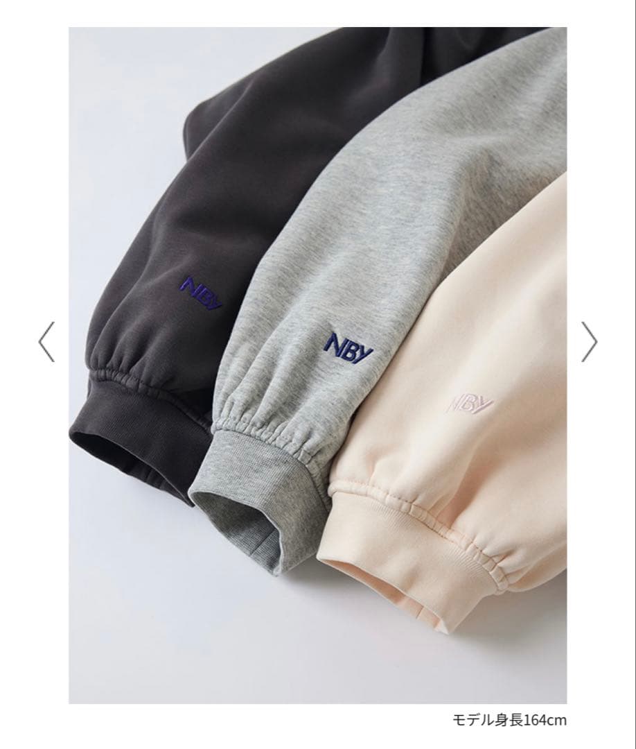 新品　未使用⭐︎FORME⭐︎バルーンショートスウェット