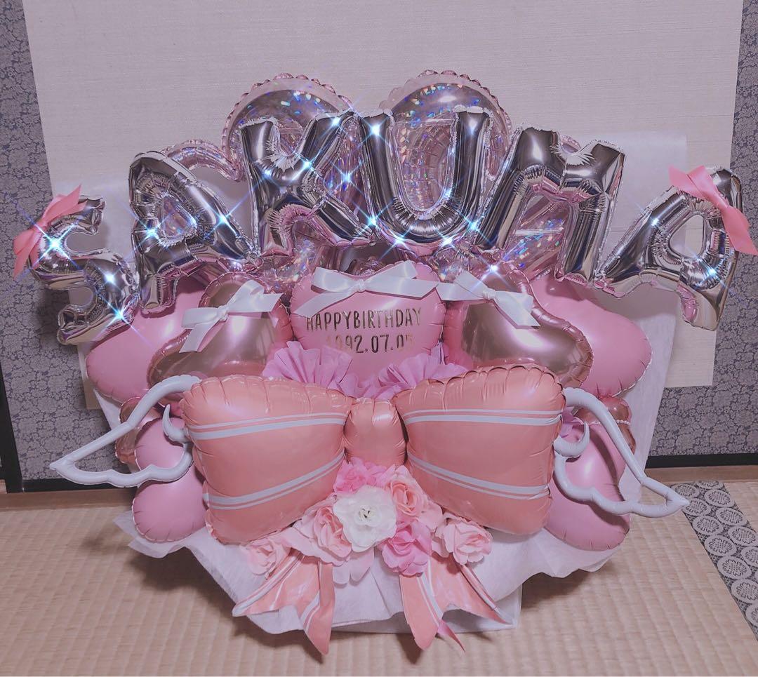 バルーンギフト　バルーンアレンジ バルーンブーケ　生誕祭　成人式　推し活