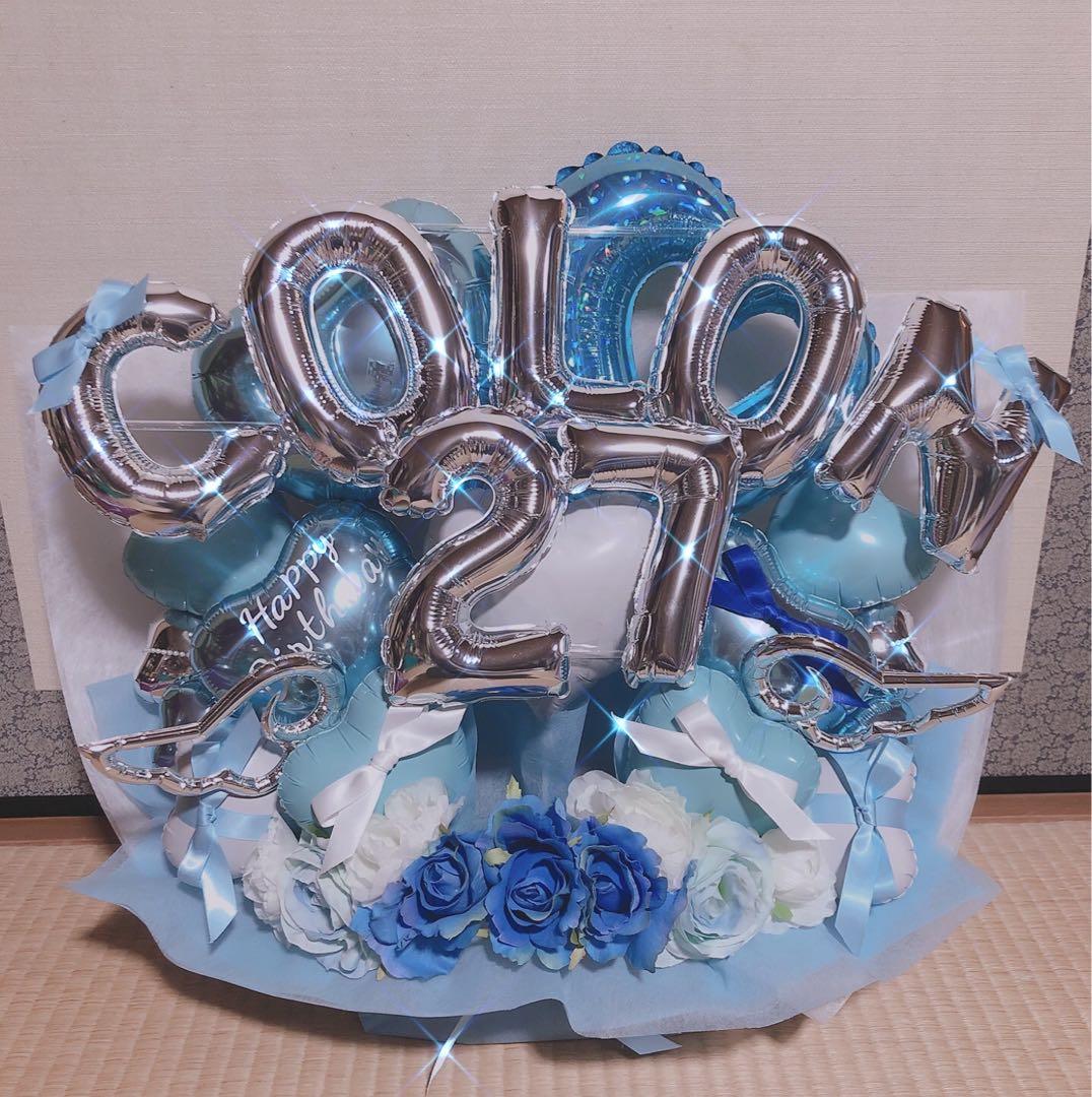 バルーンギフト　バルーンアレンジ バルーンブーケ　生誕祭　成人式　推し活