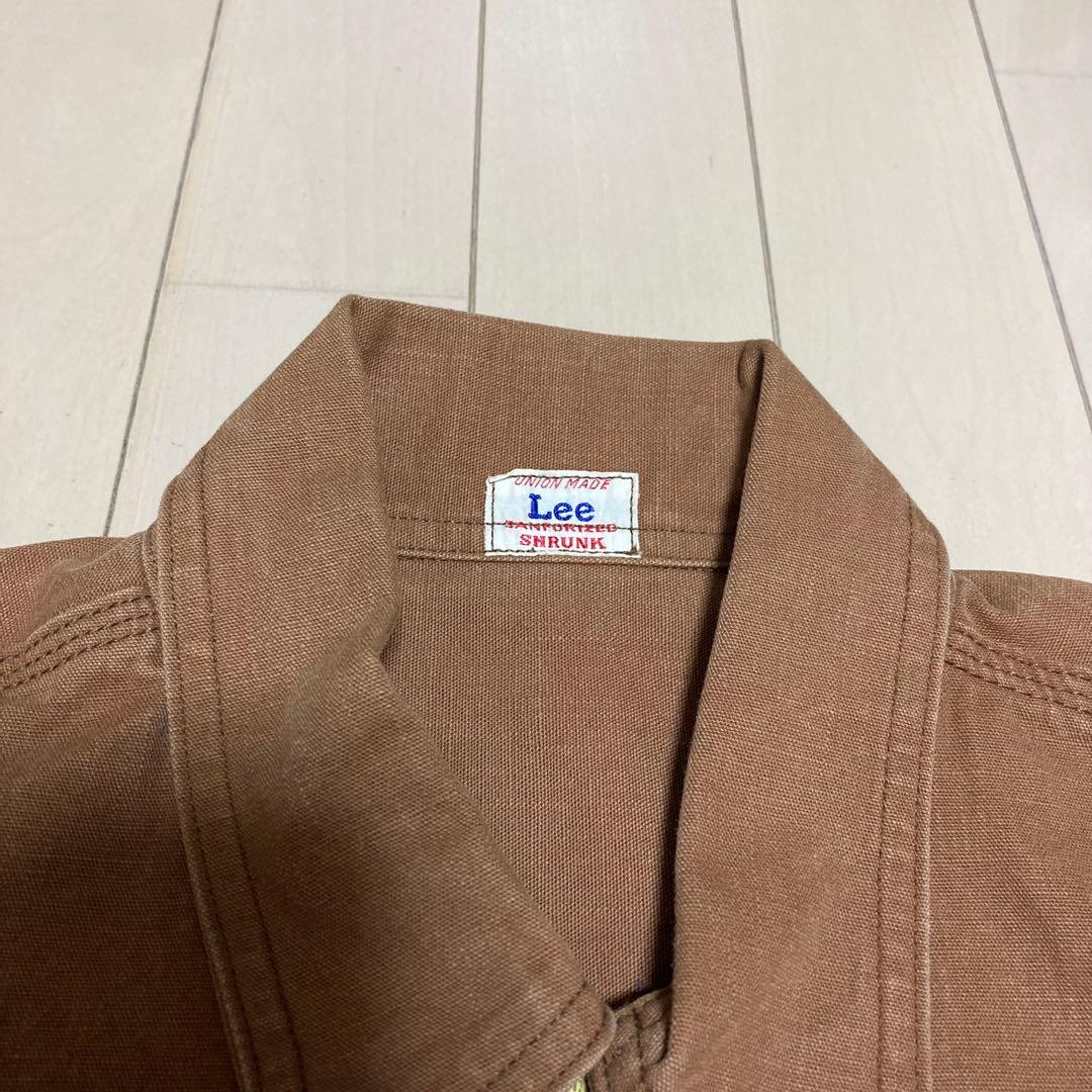 Lee 101-J デニムジャケット ブラウン 30s 復刻 M 美品