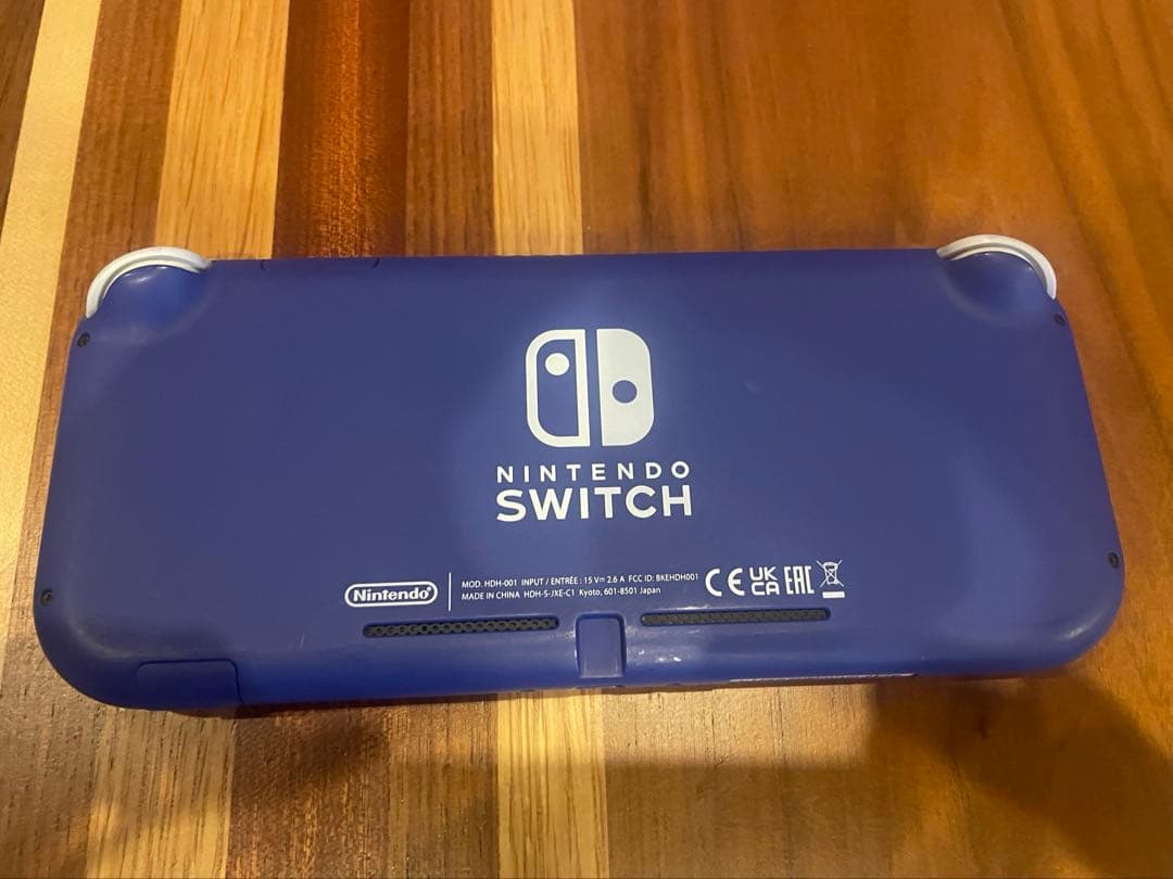K*o様 ジャンク品NintendoSwitch Liteブルー本体 ACアダプ