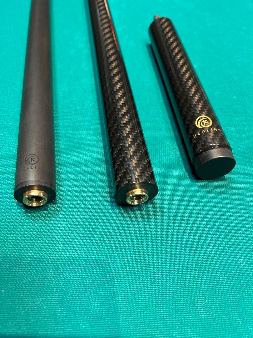 フルカーボンファイバー 3セクションJUMPキュー ヒーリング 特典付❣️