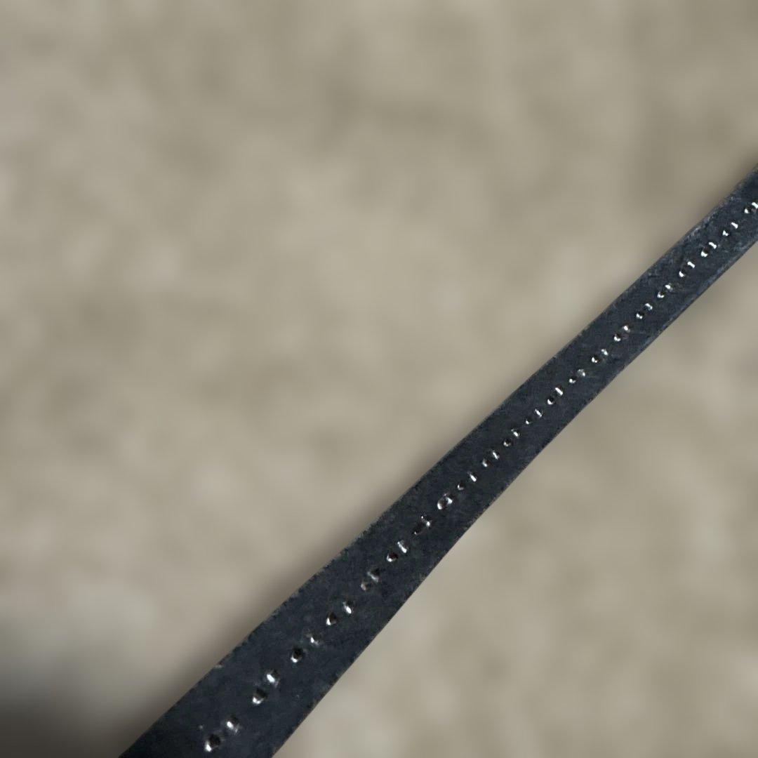 HTC レザー　ウォレットコード　ピラミッド　ブラック