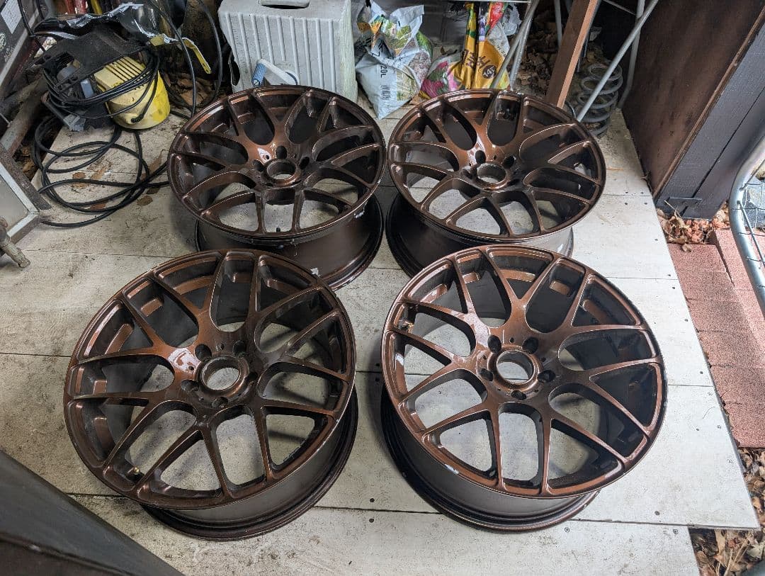 19インチ9.5J　ホイール4本セット　