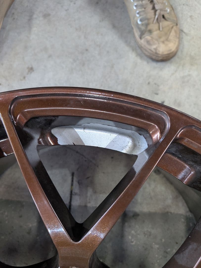 19インチ9.5J　ホイール4本セット　