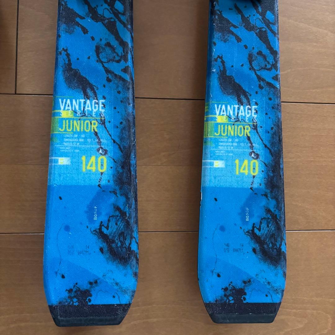 ATOMIC VANTAGEジュニアスキー板 140cm 3点セット アトミック