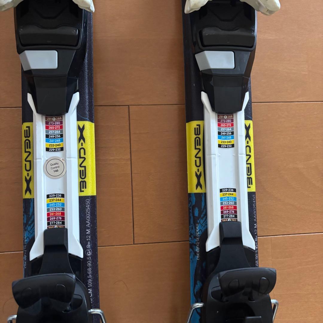 ATOMIC VANTAGEジュニアスキー板 140cm 3点セット アトミック