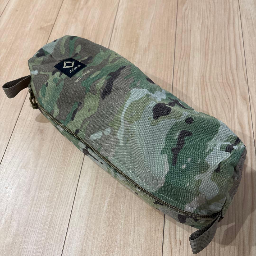 AT　Helinox タクティカルチェアL 美品 カモフラージュ 使用数回