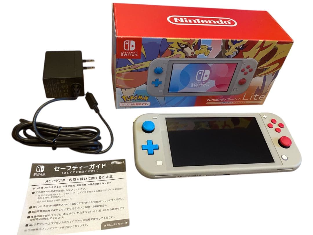 【未使用に近い】Nintendo Switch ライト　本体　ザシアンザマゼンタ