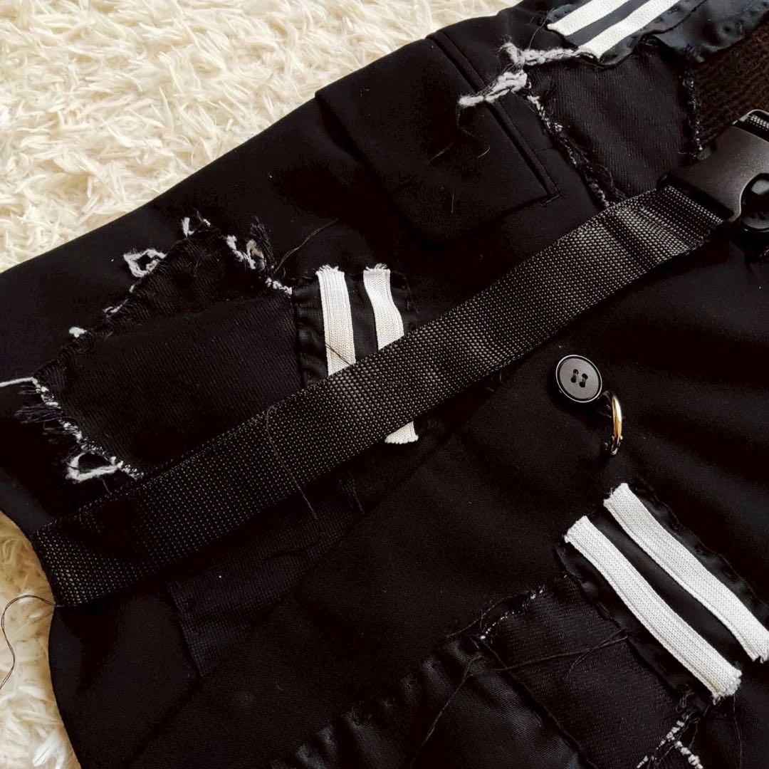 Original 再構築 刺子 デニム ジャージ ギミックテーラードジャケット