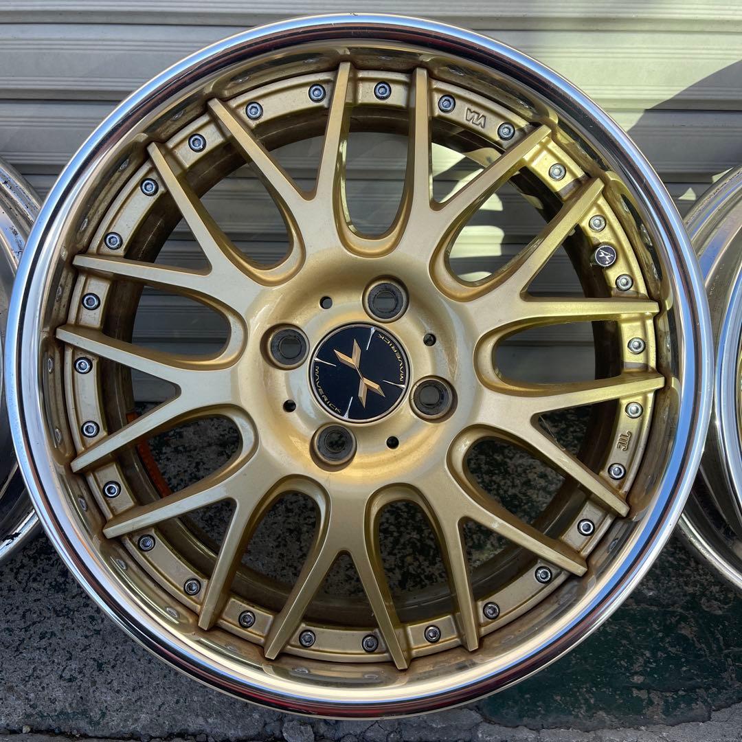 マーベリック16インチ ゴールド ホイール4本セット