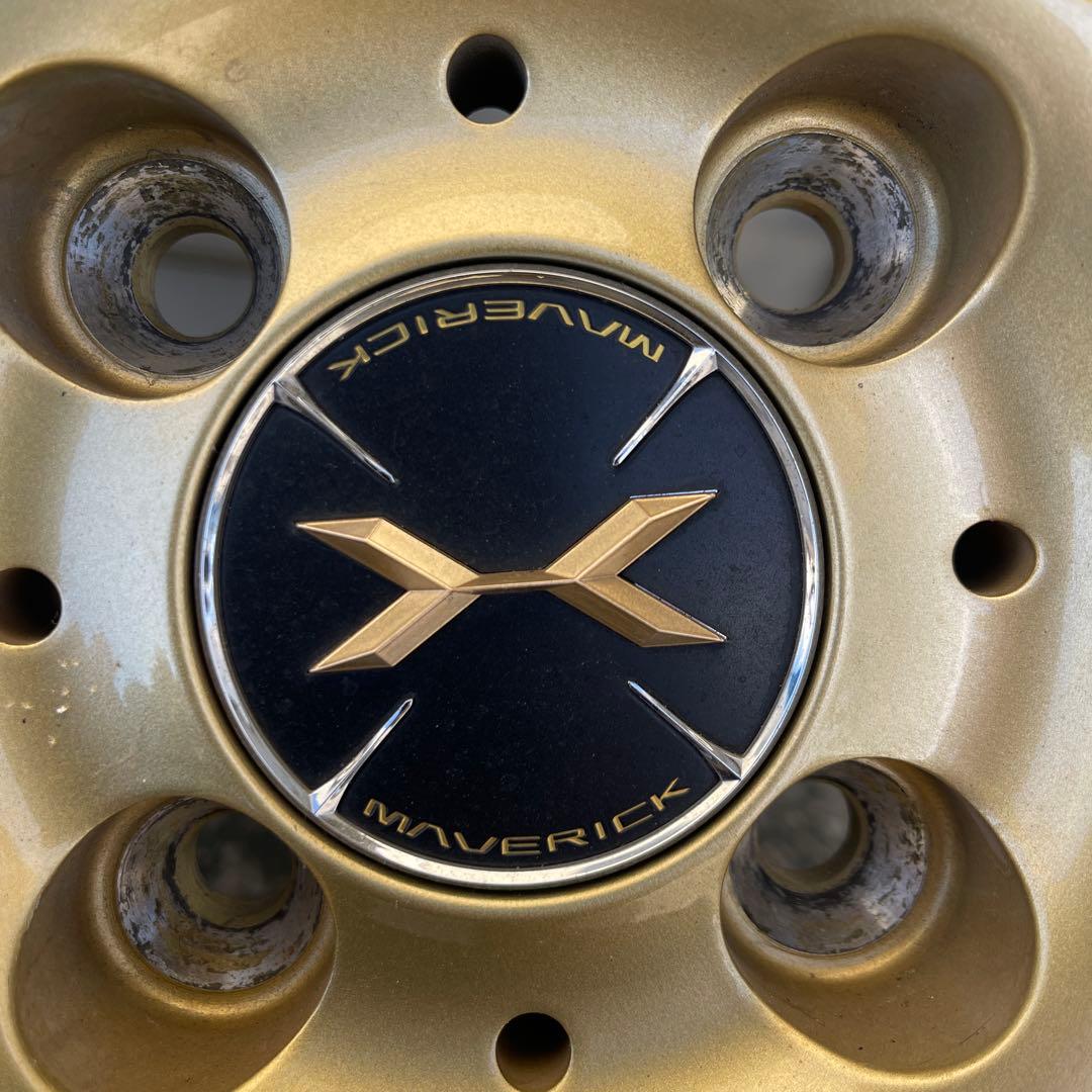 マーベリック16インチ ゴールド ホイール4本セット