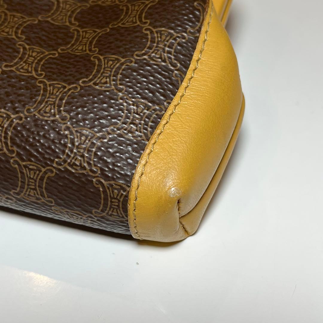 CELINE セリーヌ トリオンフ がま口財布 ヴィンテージ オールドセリーヌ