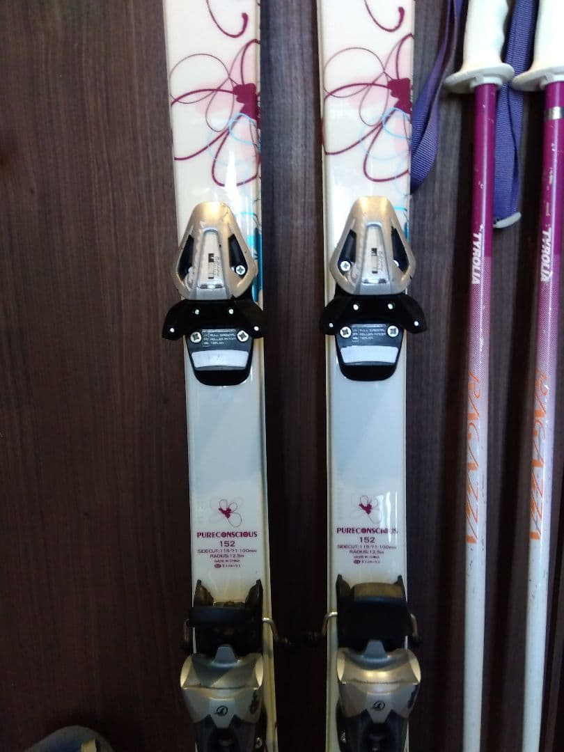 PURECONSCIOUS/レディース用/スキーセット/メンテ・WAX済み✔